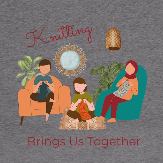 Knitting Brings Us Together by Ivy Lark - Write Your Life